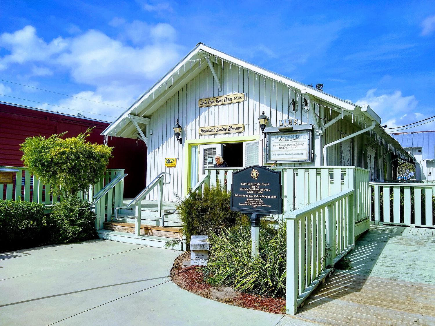 Train Depot in Lady Lake Florida